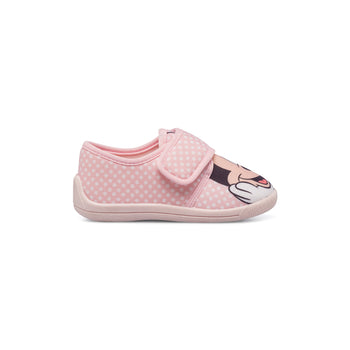 Pantofole da bambina rosa con stampa Minnie, Scarpe Bambini, SKU p431000074, Immagine 0